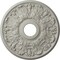 Ekena Millwork Apollo Ceiling Medallion (Fits Canopies up to 5 5/8"), 16 1/2"OD x 3 5/8"ID x 1 1/8"P, Pot of Cream CM16APPCF - alternate 1